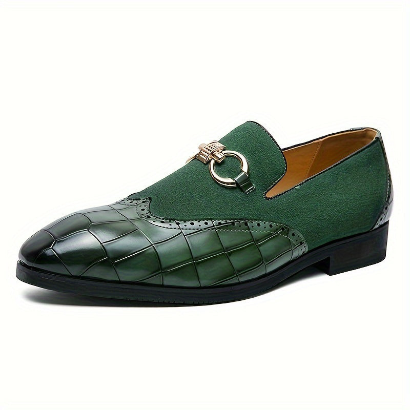 Vevora Crocodile Loafers